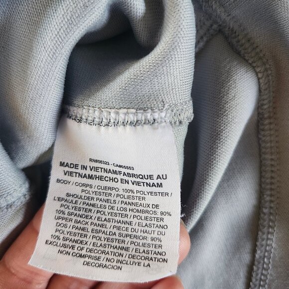 Nike Golf Pullover Tour Performance Mens XL Gray Color block Quarter Zip Sweater - Picture 6 of 9